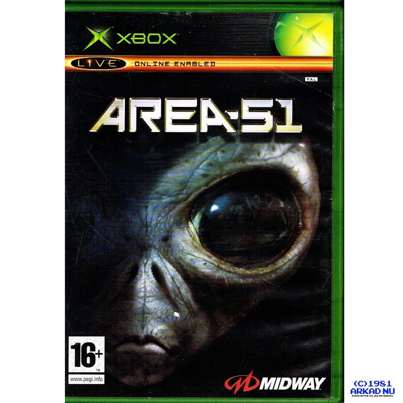 AREA 51 XBOX