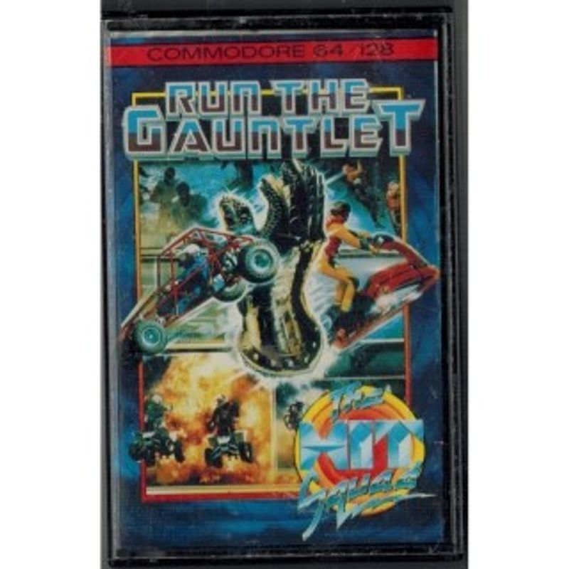 RUN THE GAUNTLET C64 TAPE