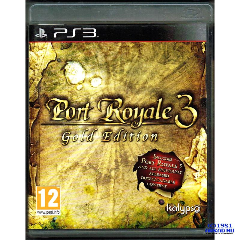 PORT ROYALE 3 GOLD EDITION PS3