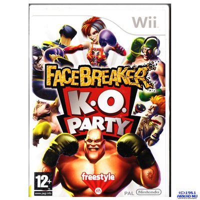 FACEBREAKERS KO PARTY WII