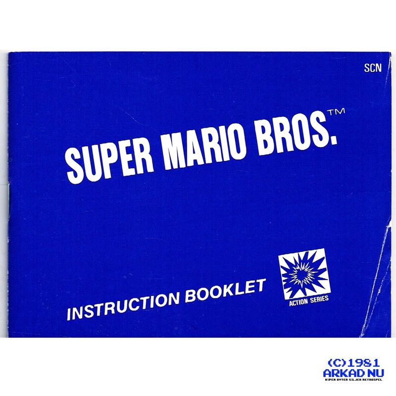 SUPER MARIO BROS NES SCN 