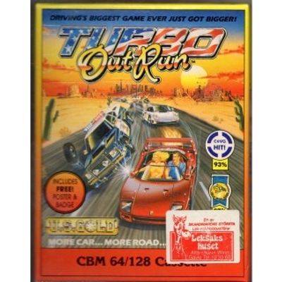 TURBO OUTRUN C64 TAPE