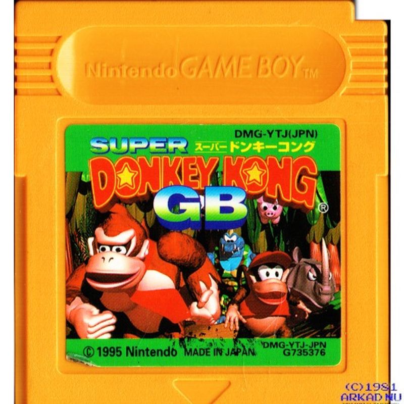 SUPER DONKEY KONG GB GAMEBOY JAPANSK