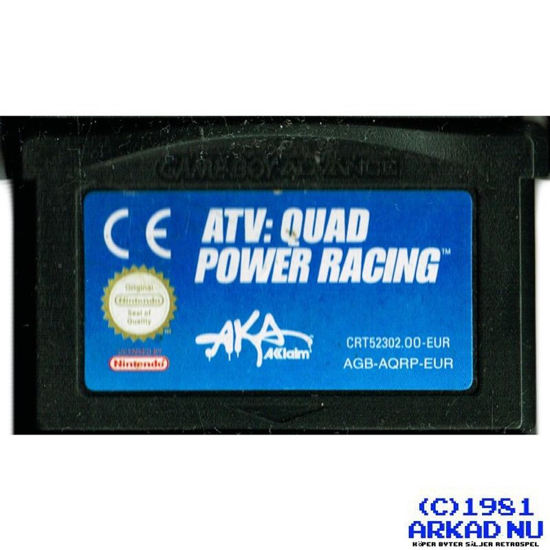 ATV QUAD POWER RACING GBA