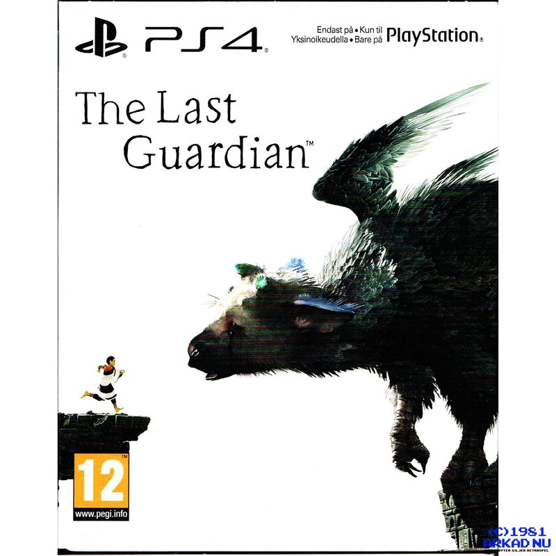 THE LAST GUARDIAN STEELBOOK PS4