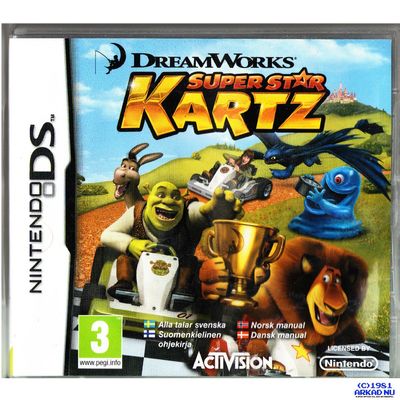 DREAMWORKS SUPER STAR KARTZ DS