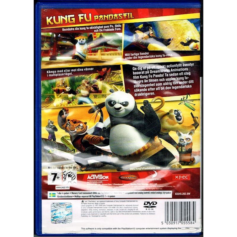 KUNG FU PANDA PS2