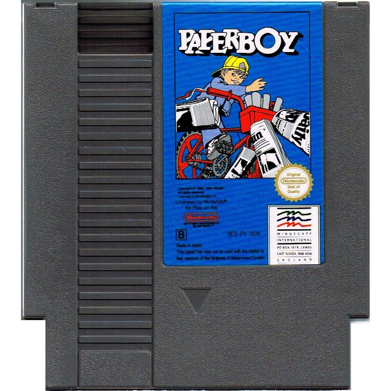 PAPERBOY NES SCN