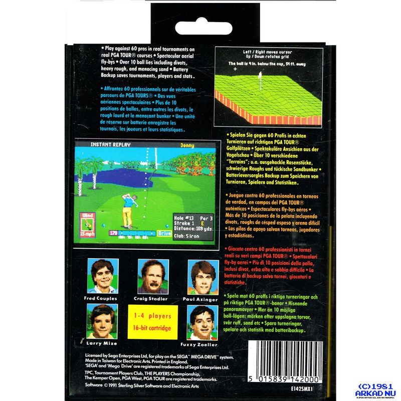 PGA TOUR GOLF MEGADRIVE