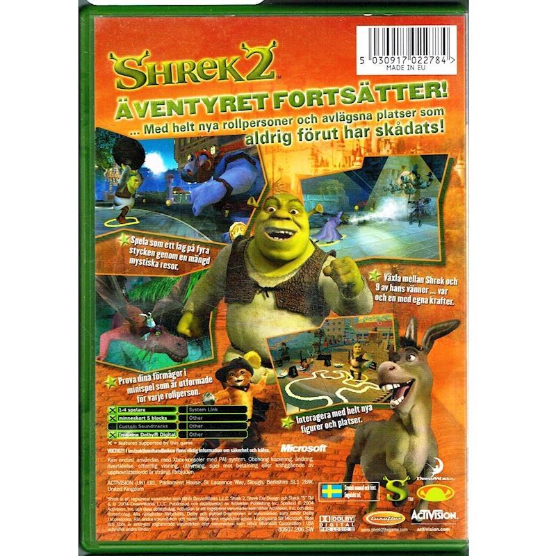 SHREK 2 XBOX