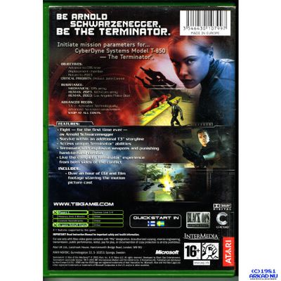 TERMINATOR 3 RISE OF THE MACHINES XBOX