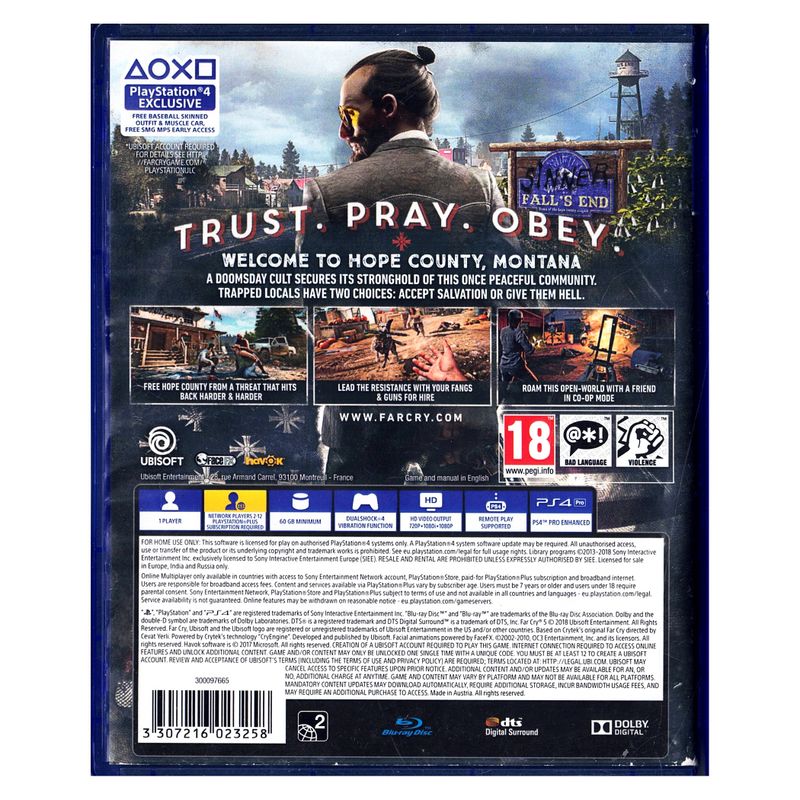 FARCRY 5 PS4