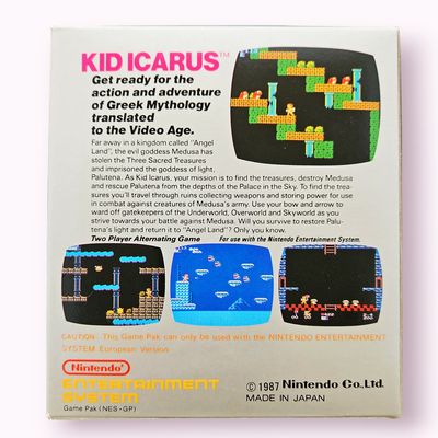 KID ICARUS NES SCN