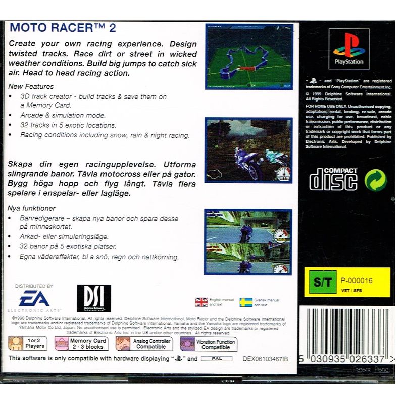 MOTO RACER 2 PS1