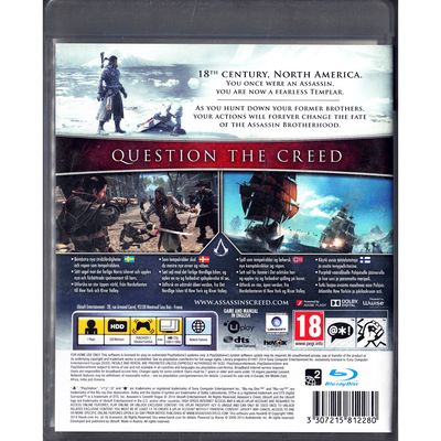 ASSASSINS CREED ROGUE PS3