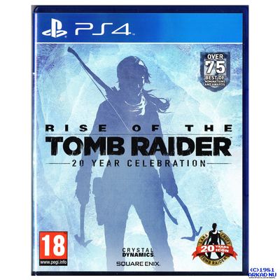 RISE OF THE TOMB RAIDER 20 YEAR CELEBRATION PS4