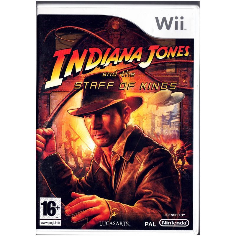 INDIANA JONES AND THE STAFF OF KINGS WII