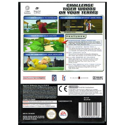 TIGER WOODS PGA TOUR 2005 GAMECUBE