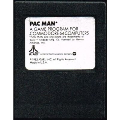 PAC MAN C64 CARTRIDGE