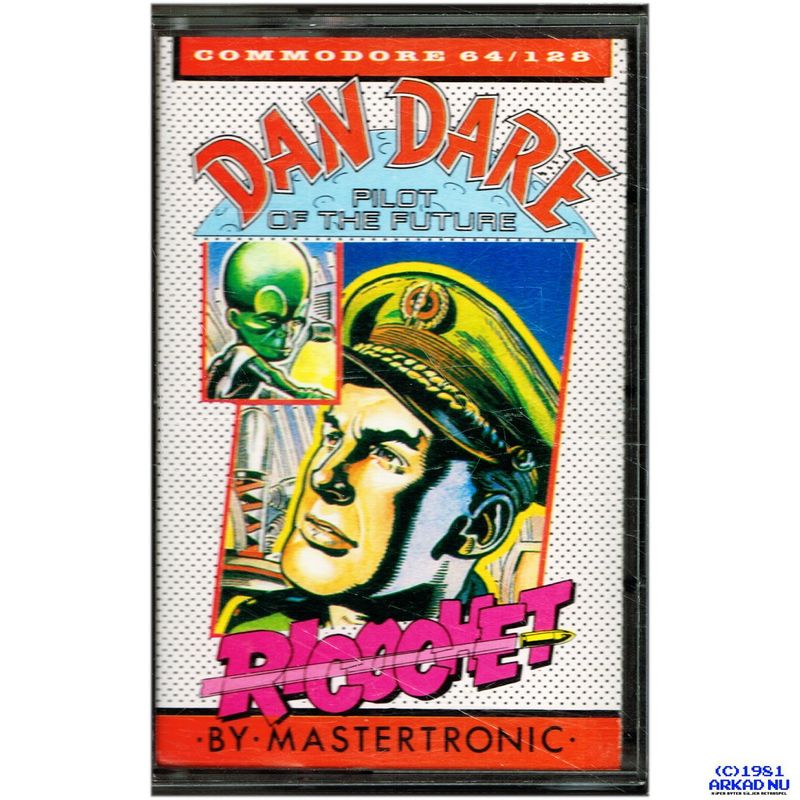 DAN DARE PILOT OF THE FUTURE C64 KASSETT