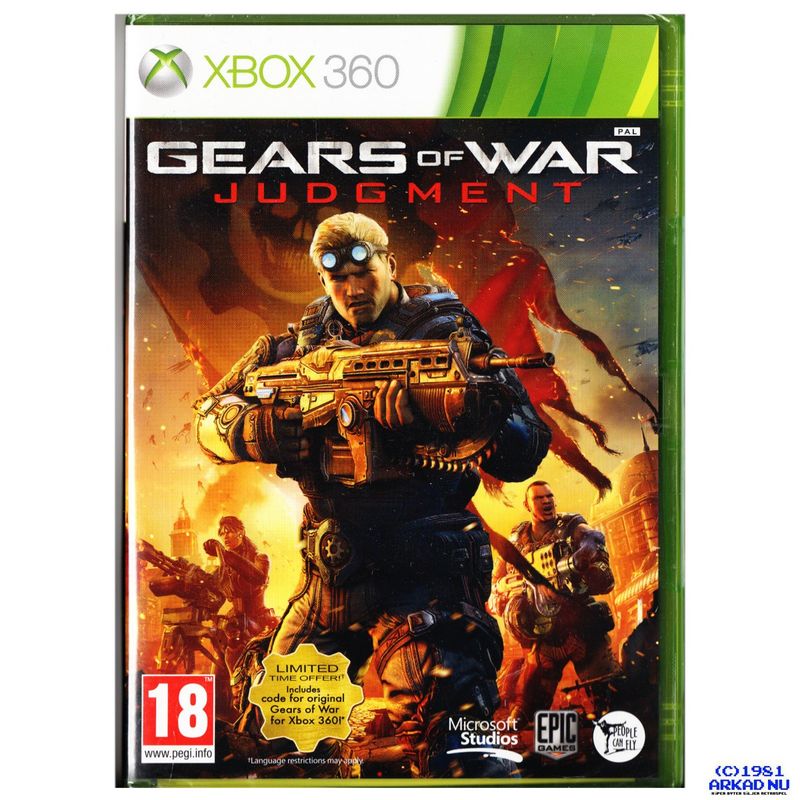 GEARS OF WAR JUDGMENT XBOX 360