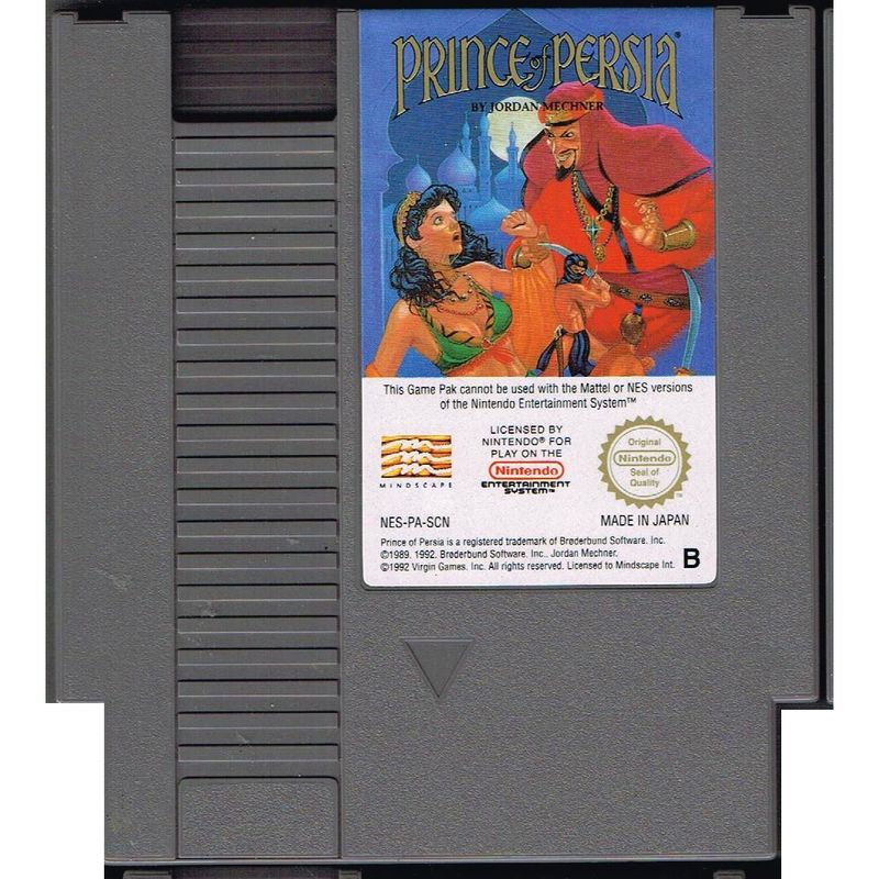 PRINCE OF PERSIA NES SCN