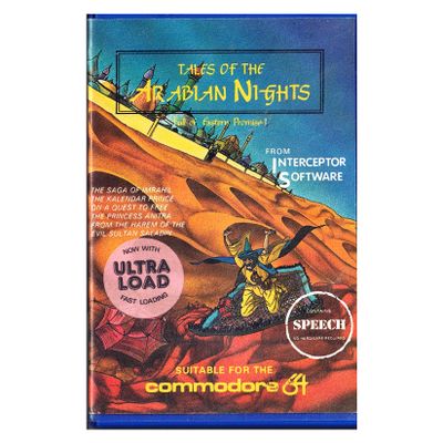 TALES OF THE ARABIAN NIGHTS C64 KASSETT