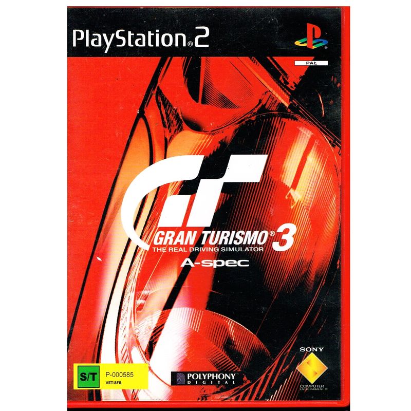 GRAN TURISMO 3 A SPEC PS2