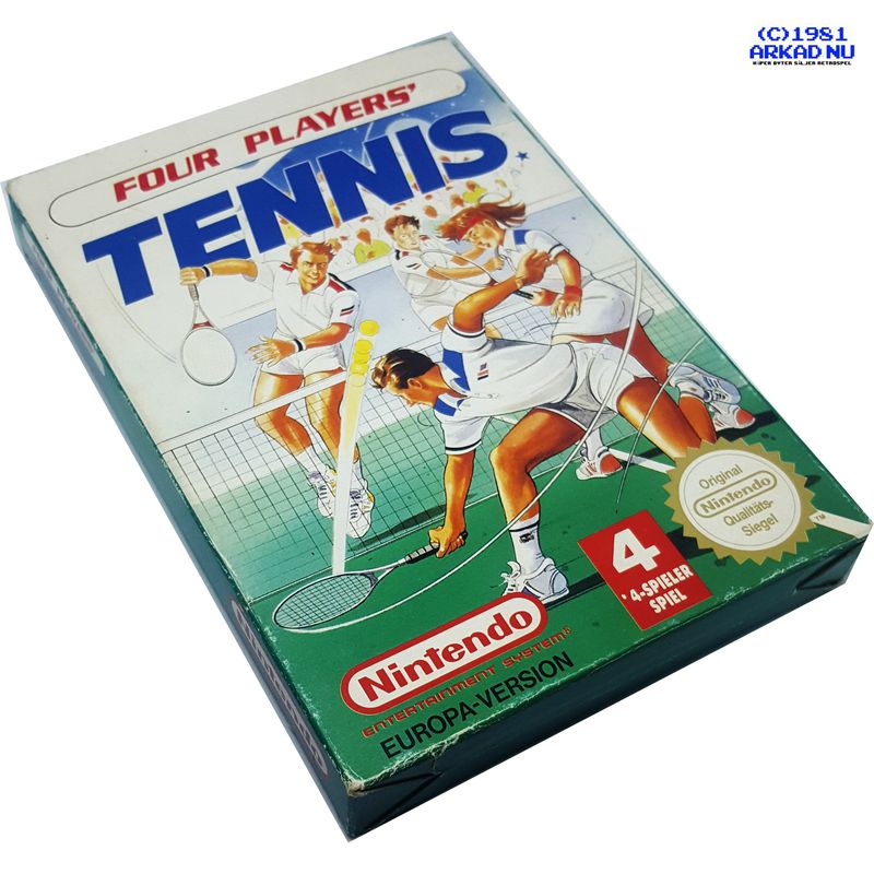 FOUR PLAYERS TENNIS NES