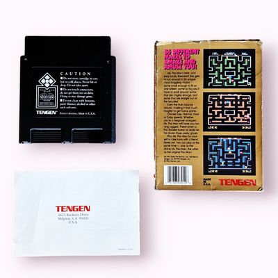 MS PAC-MAN NES TENGEN