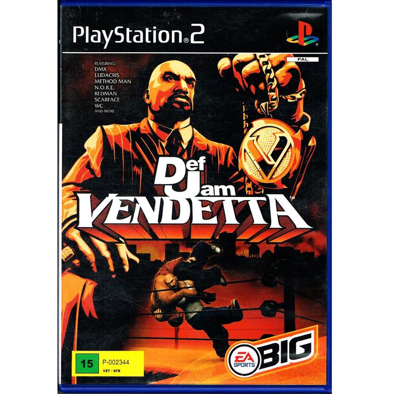 DEF JAM VENDETTA PS2