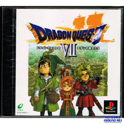 DRAGON QUEST VII PS1 JAPANSK