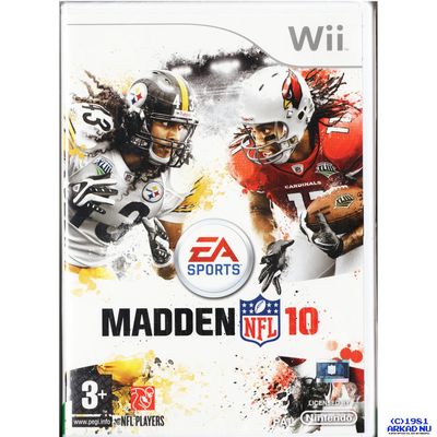 MADDEN NFL 10 WII NYTT