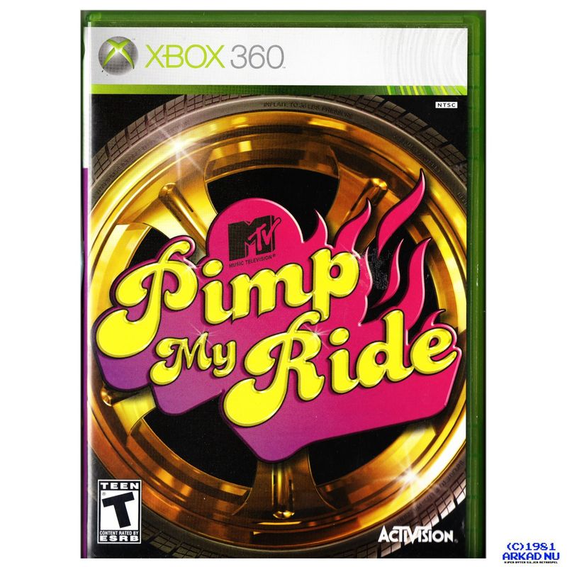 PIMP MY RIDE XBOX 360 NTSC