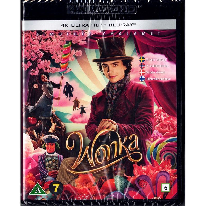 WONKA 4K ULTRA HD + BLU-RAY