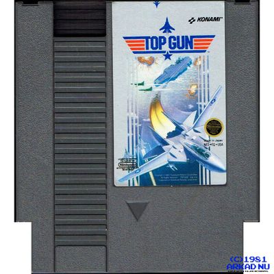 TOP GUN NES REV-A USA