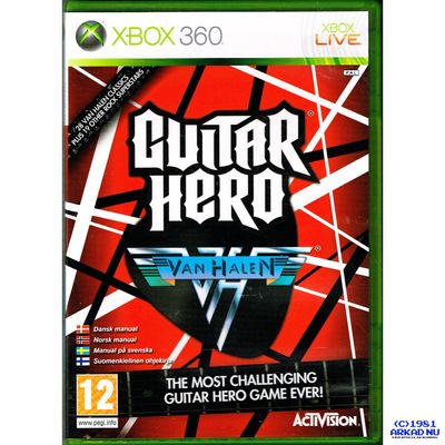 GUITAR HERO VAN HALEN XBOX 360