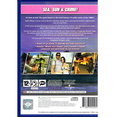 MIAMI VICE PS2