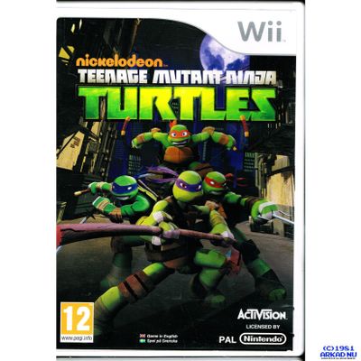 TEENAGE MUTANT NINJA TURTLES WII