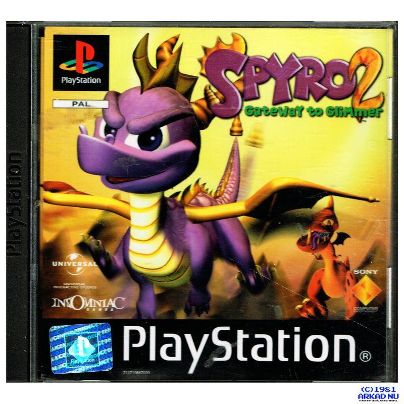 SPYRO 2 GATEWAY TO GLIMMER PS1