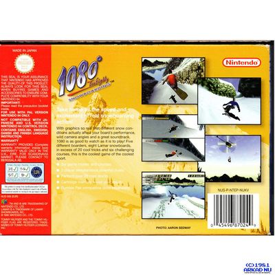 1080 SNOWBOARDING N64