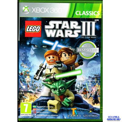 LEGO STAR WARS III THE CLONE WARS XBOX 360