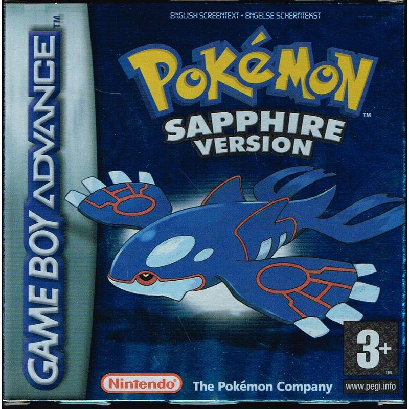 POKEMON SAPPHIRE VERSION GAMEBOY ADVANCE