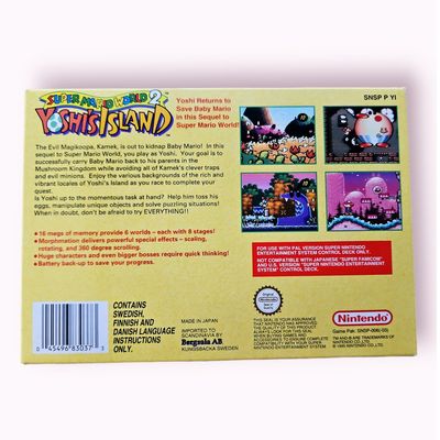 YOSHIS ISLAND SUPER MARIO WORLD 2 SNES SCN