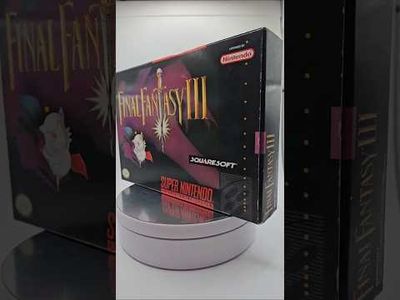 FINAL FANTASY III SNES NTSC USA