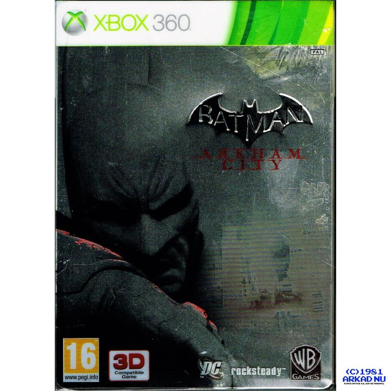 BATMAN ARKHAM CITY JOKER STEELBOOK EDITION XBOX 360