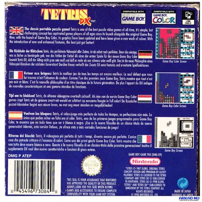 TETRIS DX GAMEBOY COLOR