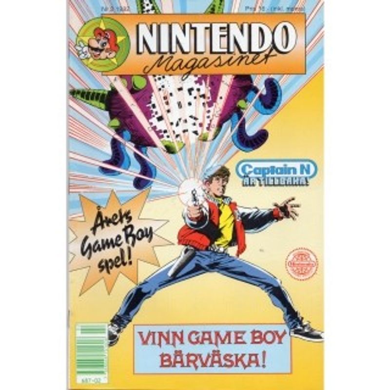 NINTENDO MAGASINET NR 2 1992 MED POWERPLAYER