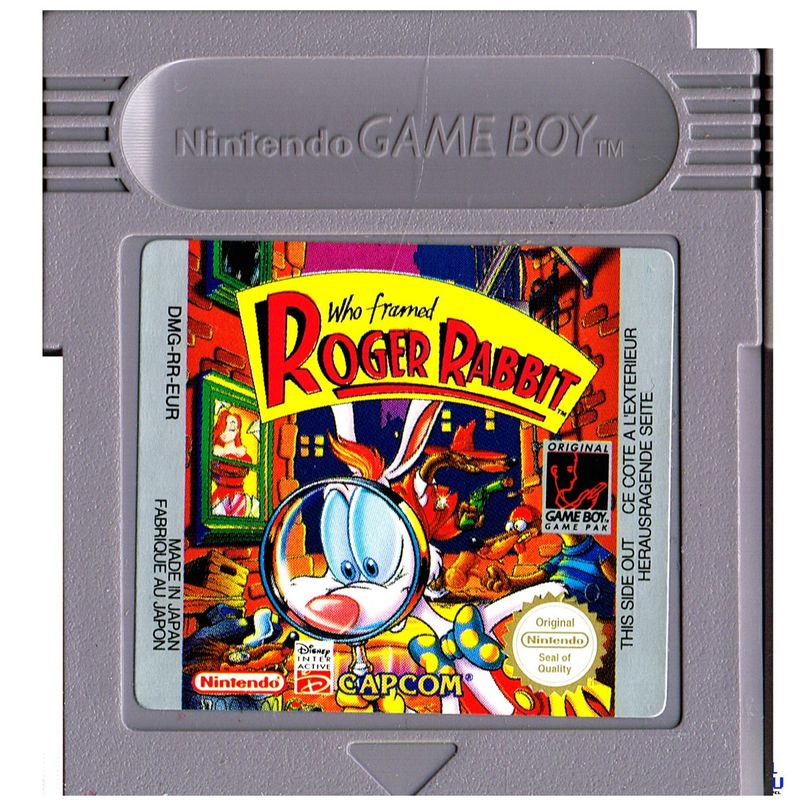 WHO FRAMED ROGER RABBIT GAMEBOY