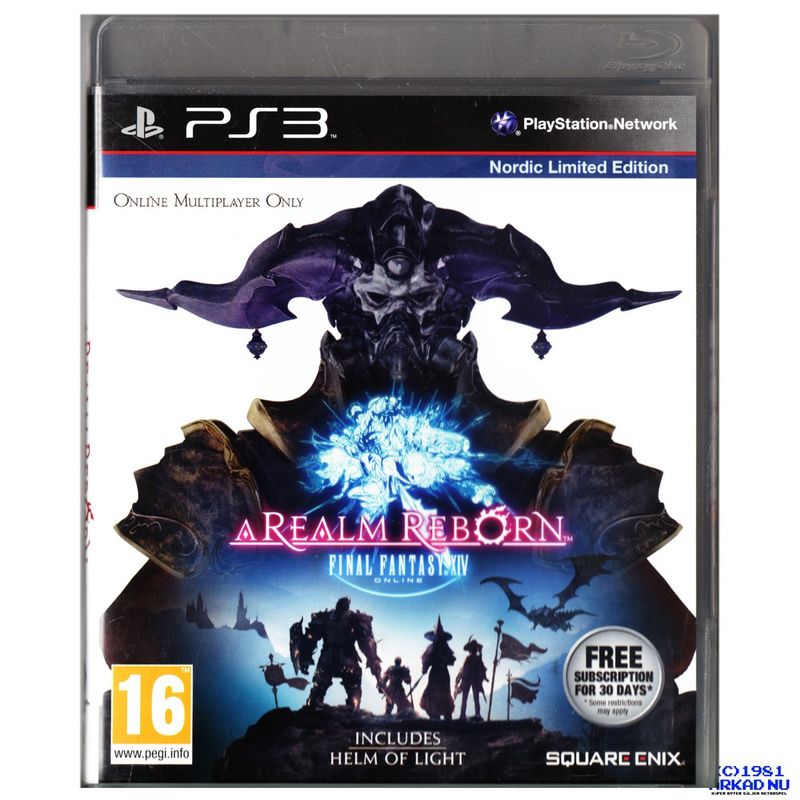 FINAL FANTASY XIV ONLINE A REALM REBORN PS3